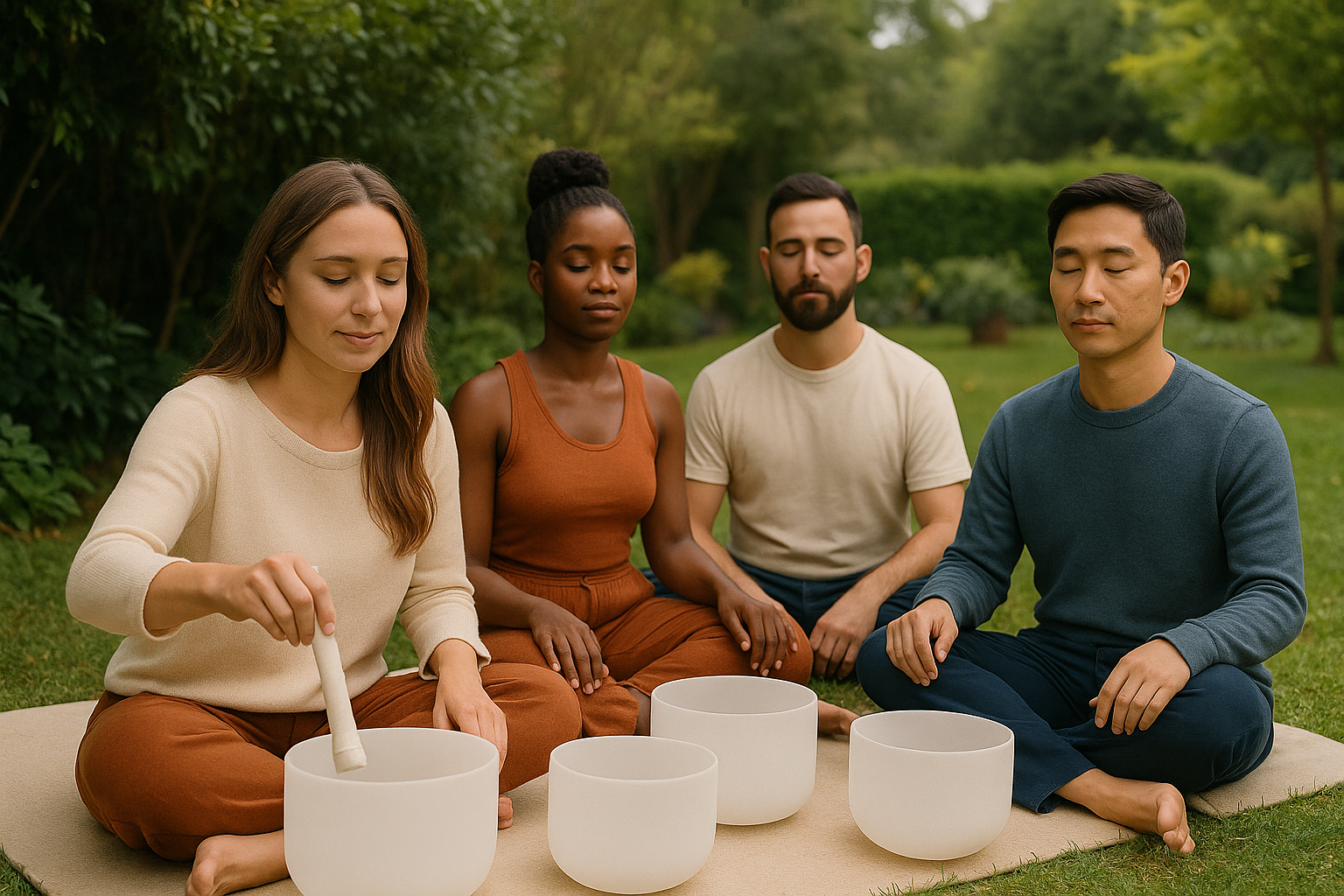 crystal singing bowls healing therapy