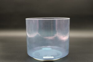 Amethyst, Platinum, Ocean Gold (Inside) Bowl