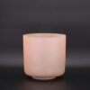 Pink Himalayan Salt, Palladium (inside), Aqua Aura Gold (Base) (Chime) Bowl